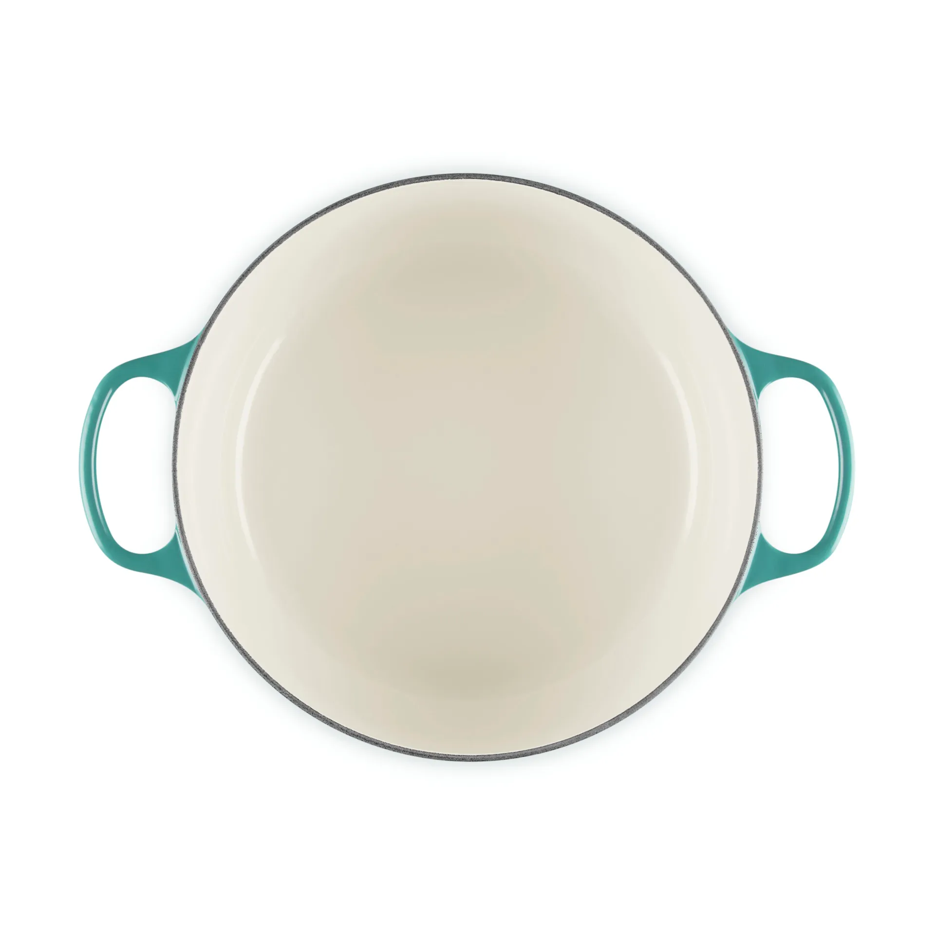 Le Creuset Signature runder Topf 6,7 l, Bleu Riviera Le Creuset