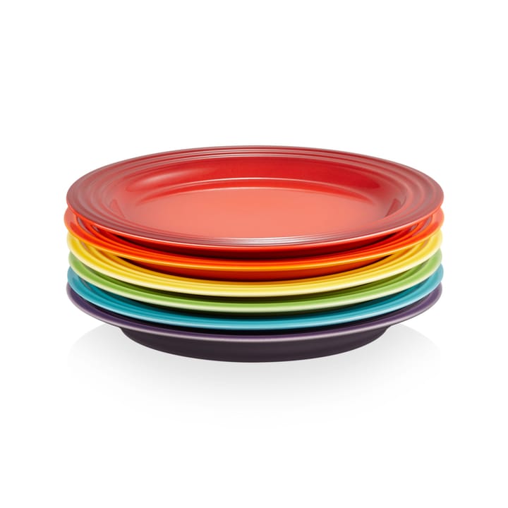 Le Creuset Signature Teller 22cm 6er Pack, Rainbow Le Creuset