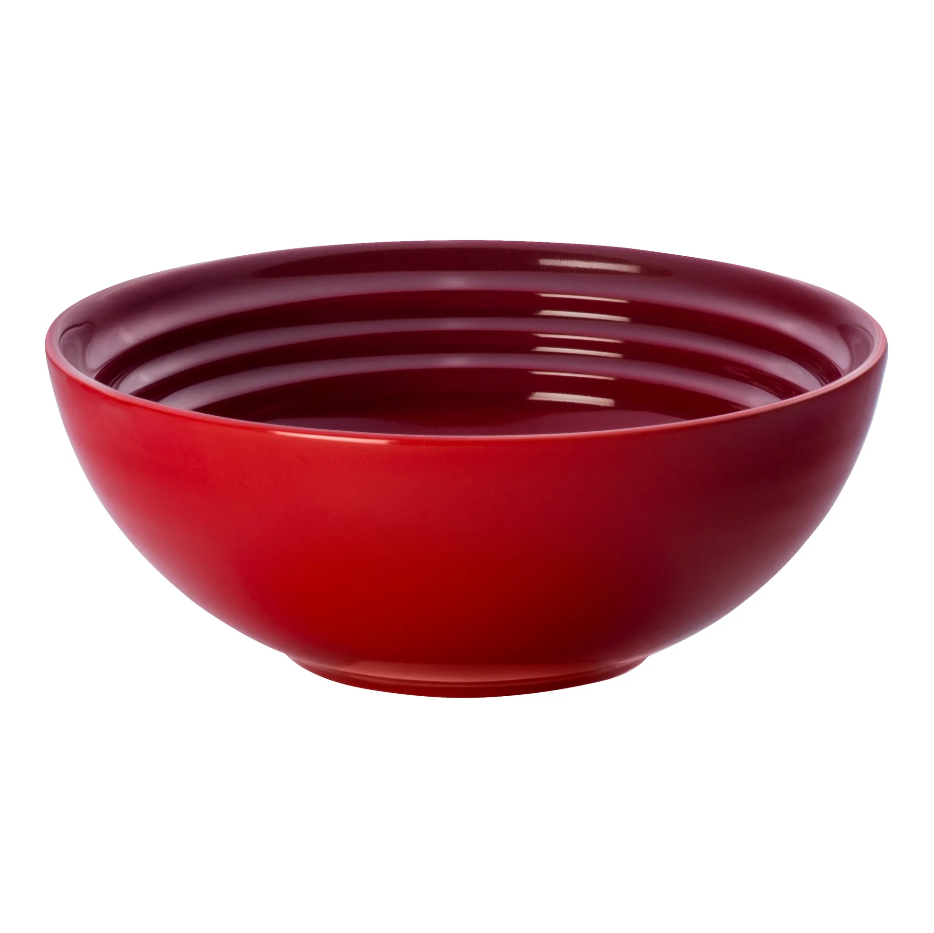 Le Creuset Signature tiefer Teller 16cm, Kirschrot Le Creuset
