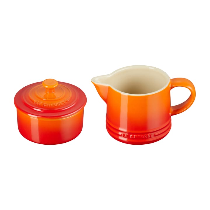 Le Creuset Signature Zucker- & Milchset, Volcanic Le Creuset