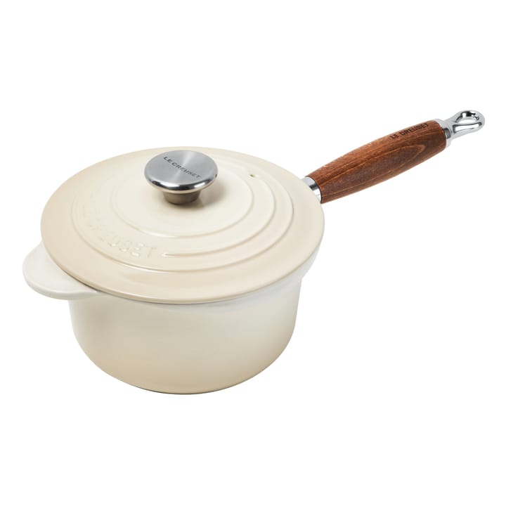 Le Creuset Topf mit Holzgriff 1,8 l, Meringue Le Creuset