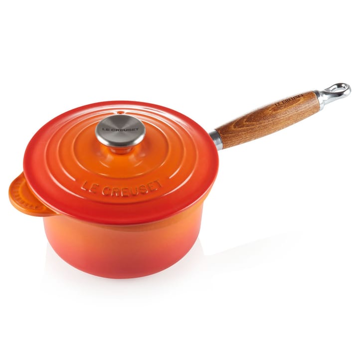 Le Creuset Topf mit Holzgriff 1,8 l - Volcanic - Le Creuset