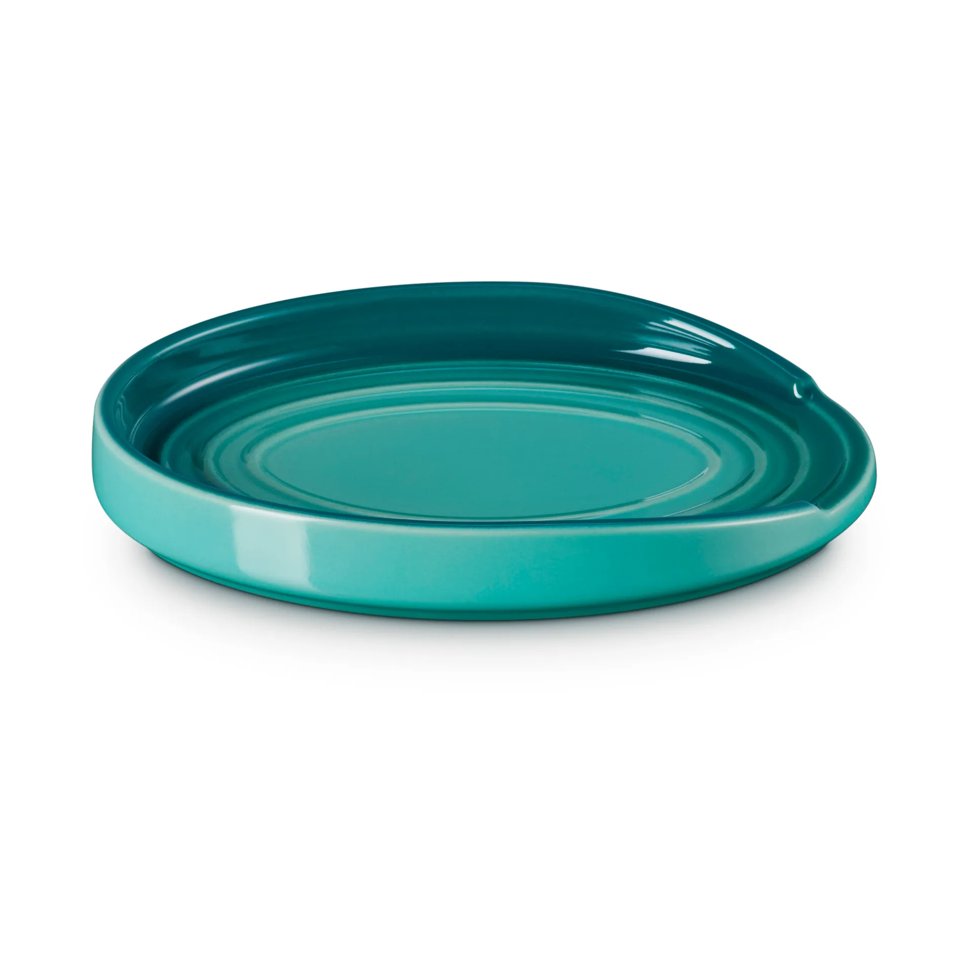 Oval Halter für Kochlöffel, Bleu Riviera Le Creuset