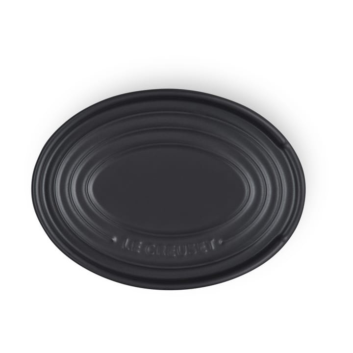 Oval Halter für Kochlöffel, Matte black Le Creuset