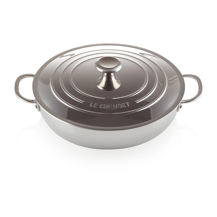 Signature 3-lagiger niedriger Topf mit Deckel - 4,8 l - Le Creuset