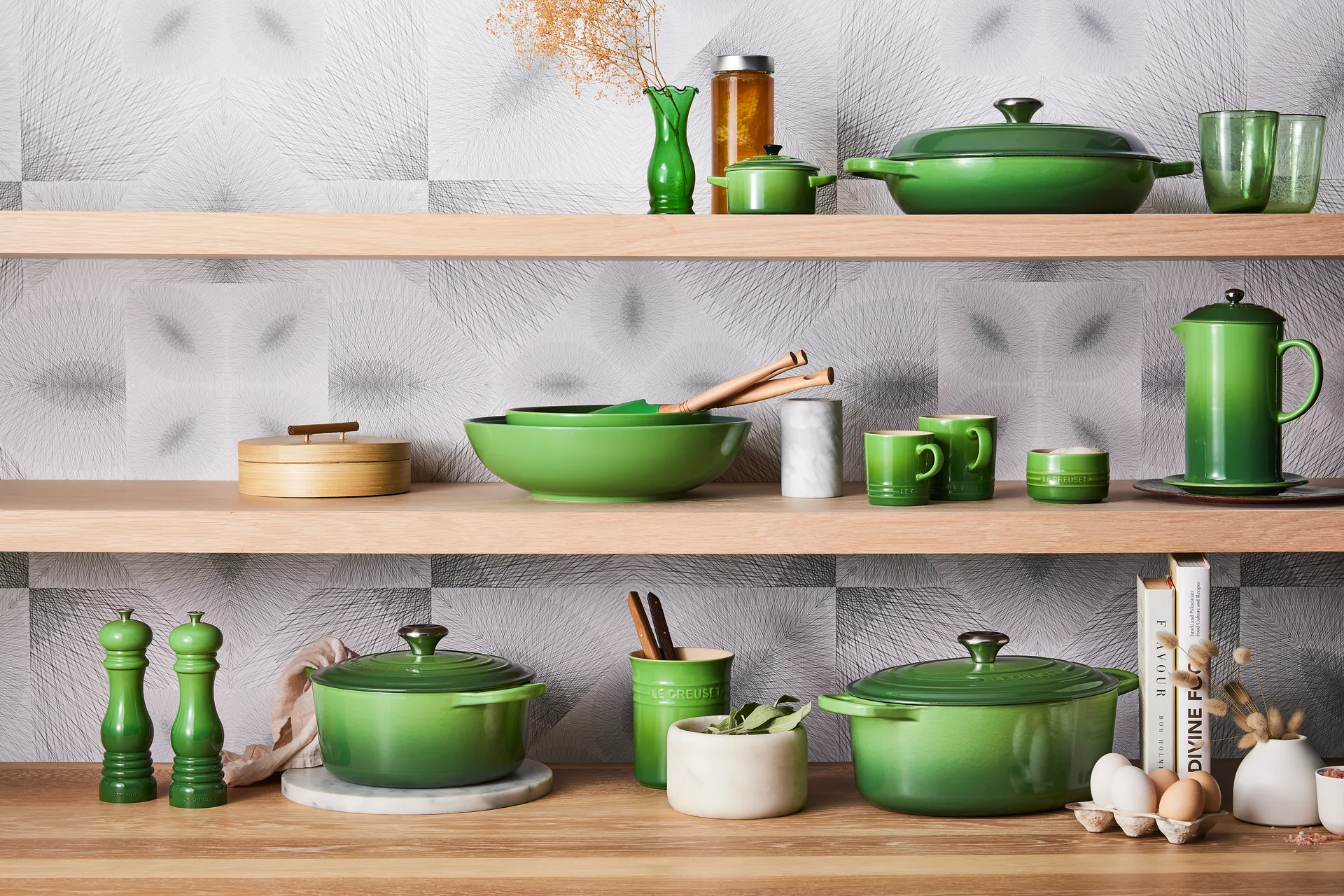 Signature Bufféttopf 3,5 l, Bamboo Green Le Creuset