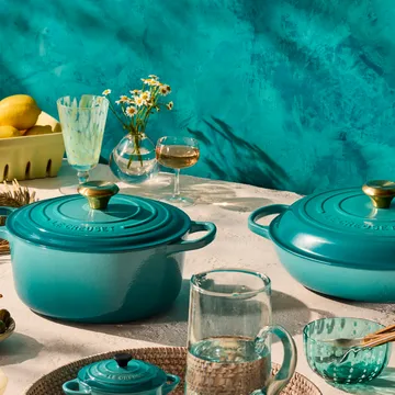 Signature Bufféttopf 3,5 l - Bleu Riviera - Le Creuset