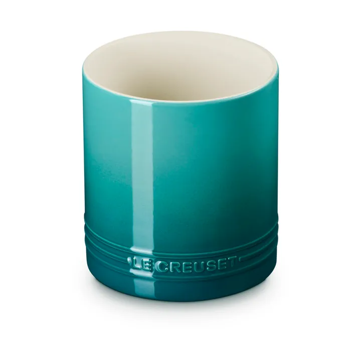 Signature Steingut Besteck- und Küchenutensilienkrug 1,1 L - Bleu Riviera - Le Creuset