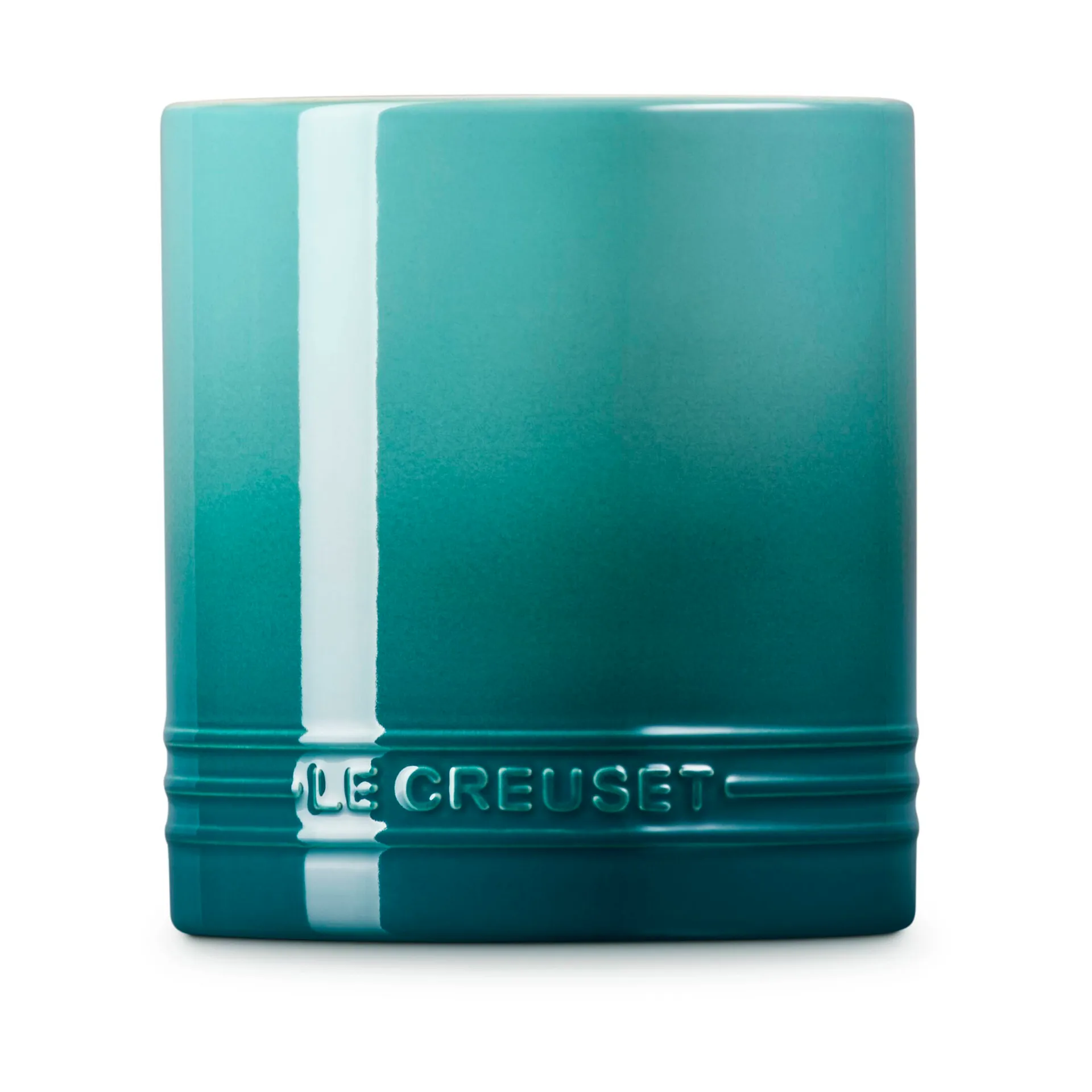 Signature Steingut Besteck- und Küchenutensilienkrug 1,1 L, Bleu Riviera Le Creuset