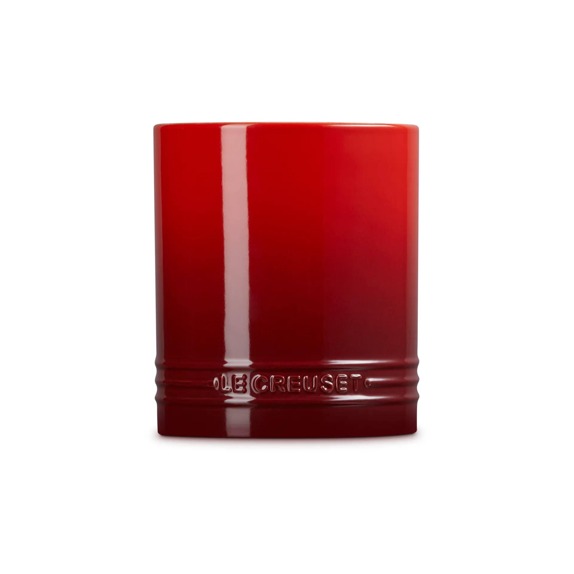 Signature Steingut Besteck- und Küchenutensilienkrug 1,1 L, Cerise Le Creuset