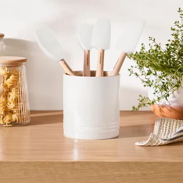 Signature Steingut Besteck- und Küchenutensilienkrug 1,1 L - White - Le Creuset