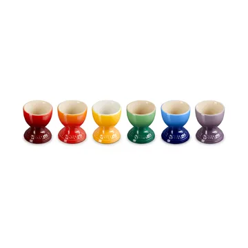 Signature Steingut Eierbecher 6-teilig - Rainbow - Le Creuset