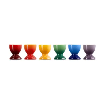 Signature Steingut Eierbecher 6-teilig - Rainbow - Le Creuset