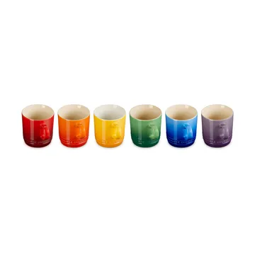 Signature Steingut Kaffeetasse 6-teilig - Rainbow - Le Creuset