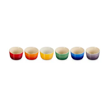 Signature Steingut Mini-Ramekin 6-teilig - Rainbow - Le Creuset