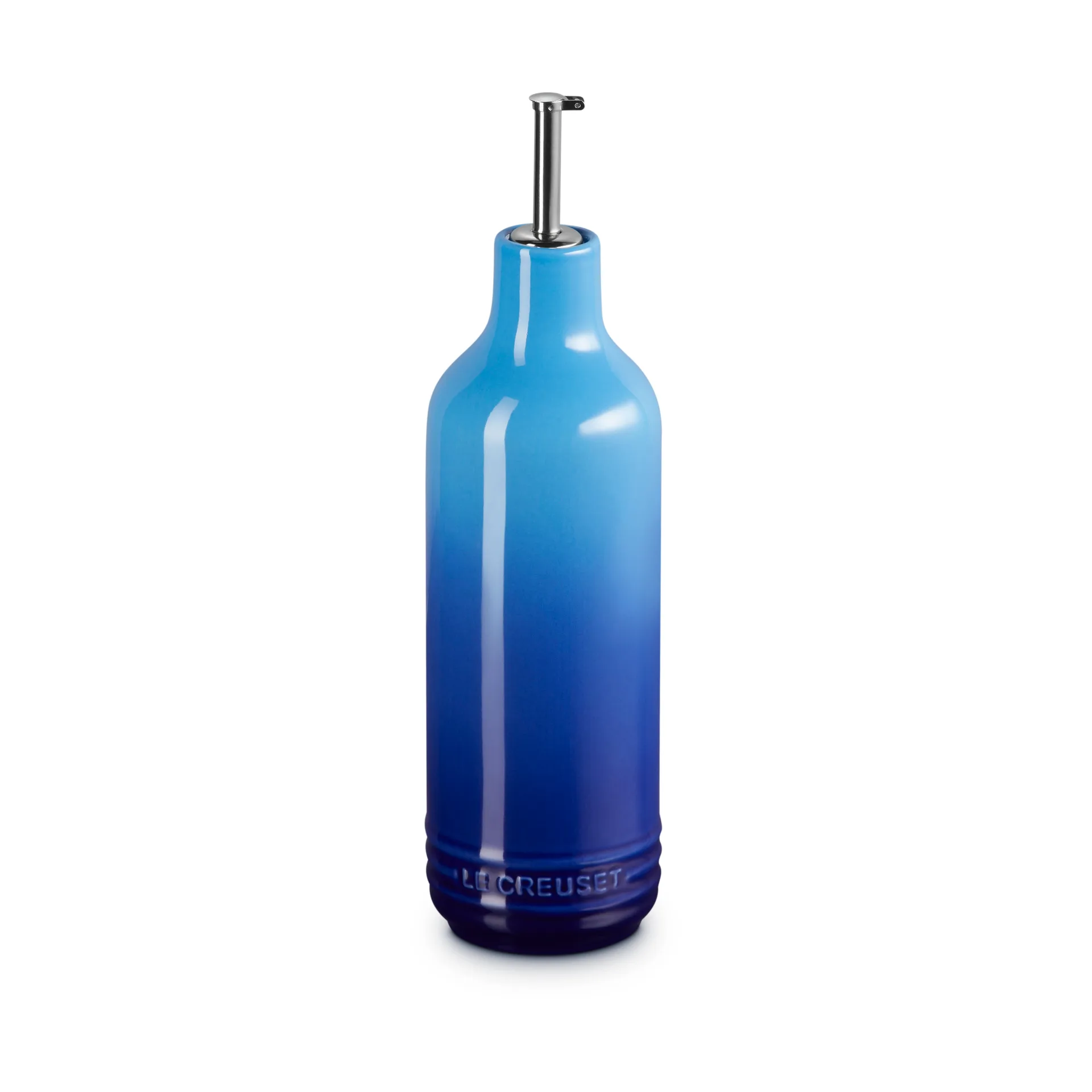 Signature Steingut Ölflasche 0,6 L, Azure Le Creuset