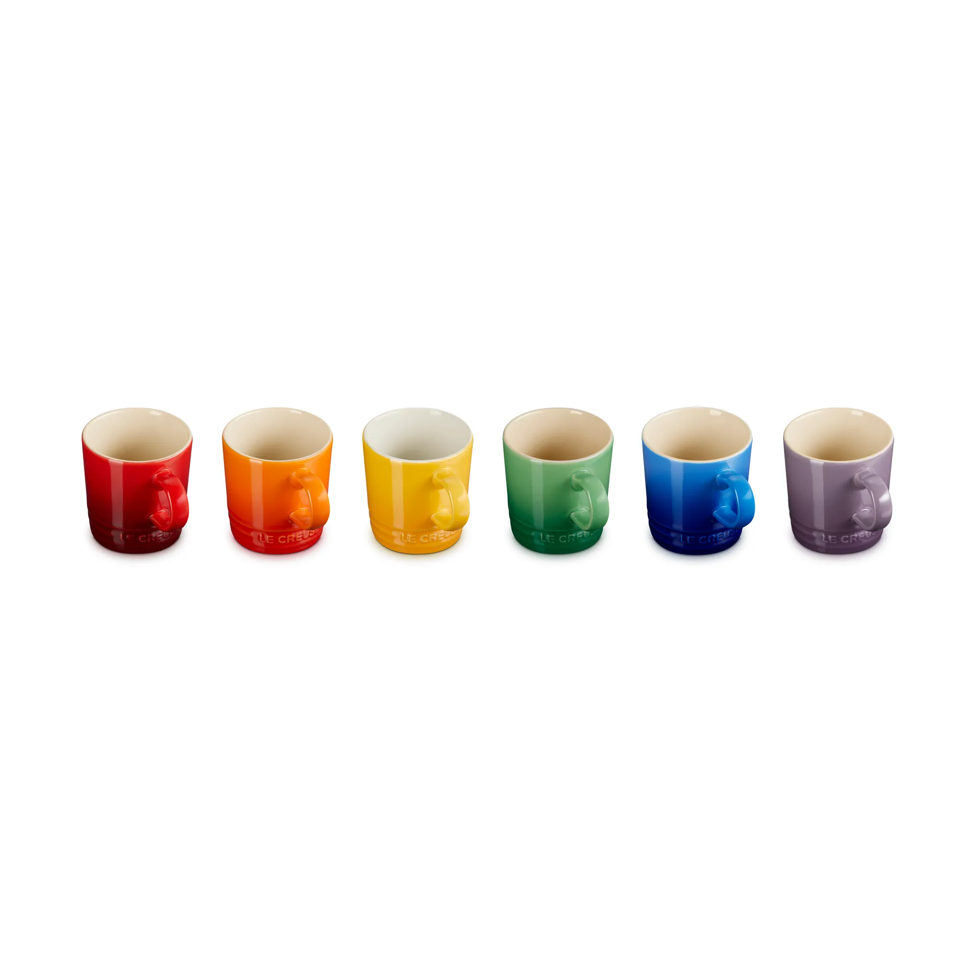 Signature Steinzeug Espressotasse 6-teilig, Rainbow Le Creuset