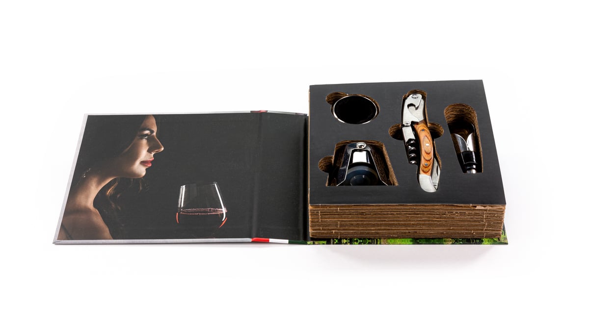 Legnoart Memorabile Weinset 4 Teile