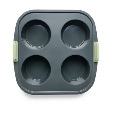 Lékué Air Fryer Muffinform 4-teilig - Grey - Lékué