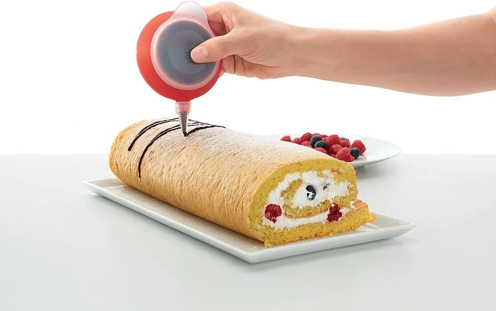 Lékué Backmatte Biskuitrolle, Braun Lékué