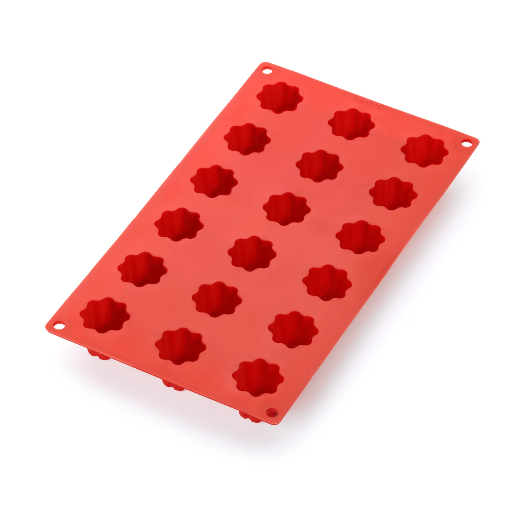 Lékué cannelé bordelais silikonform mini, Rot Lékué