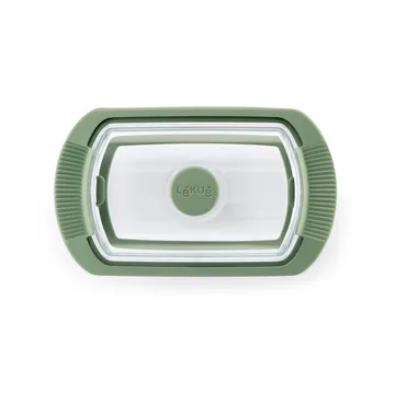 Lékué Dampfgarer - Transparent, Glas, 2-teilig - Lékué