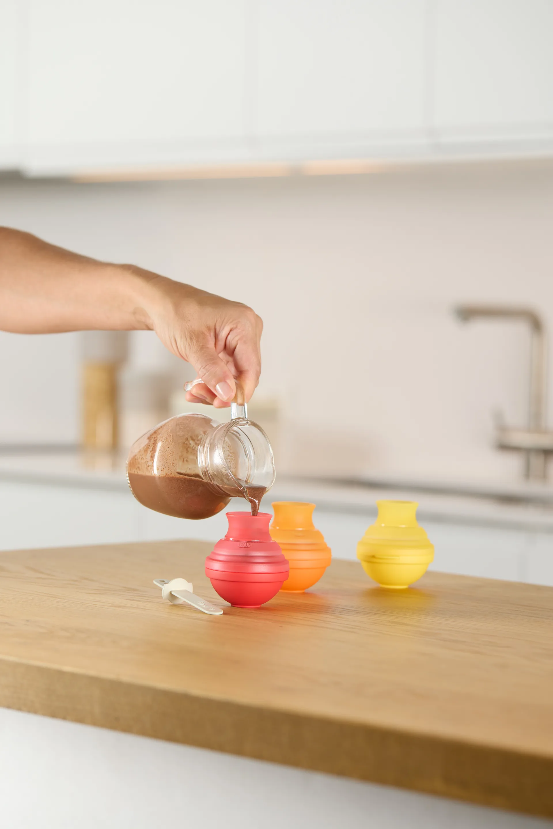 Lékué Eisformen 4-teilig, Mixad, lollipop Lékué