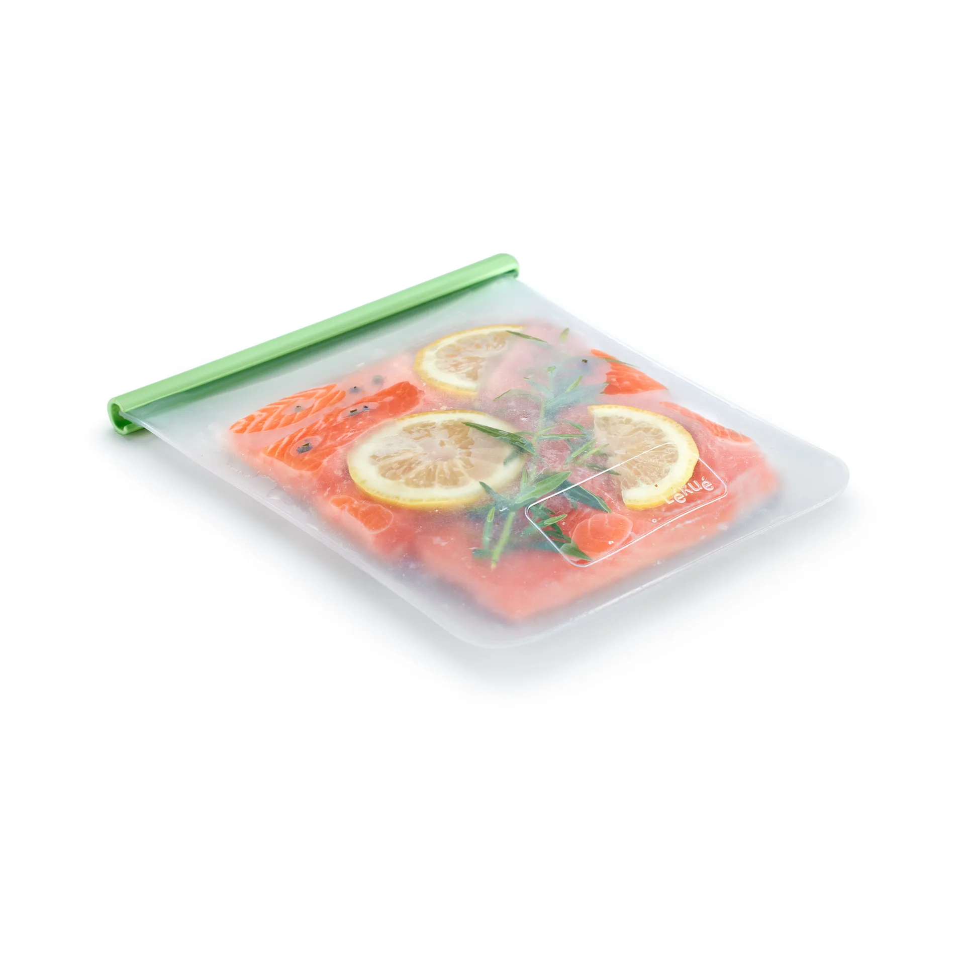 Lékué flach wiederverwendbare Tasche Grün, L Lékué