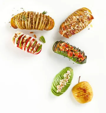 Lékué Hasselback-Schneider - Terrakotta - Lékué