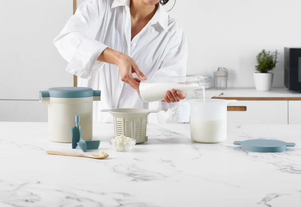 Lékué Kefir- & Joghurtzubereitungsgefäß, Blau Lékué