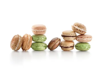 Lékué macarons Backmatte Silikon 40 cm - Braun - Lékué