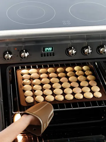 Lékué macarons Backmatte Silikon 40 cm - Braun - Lékué