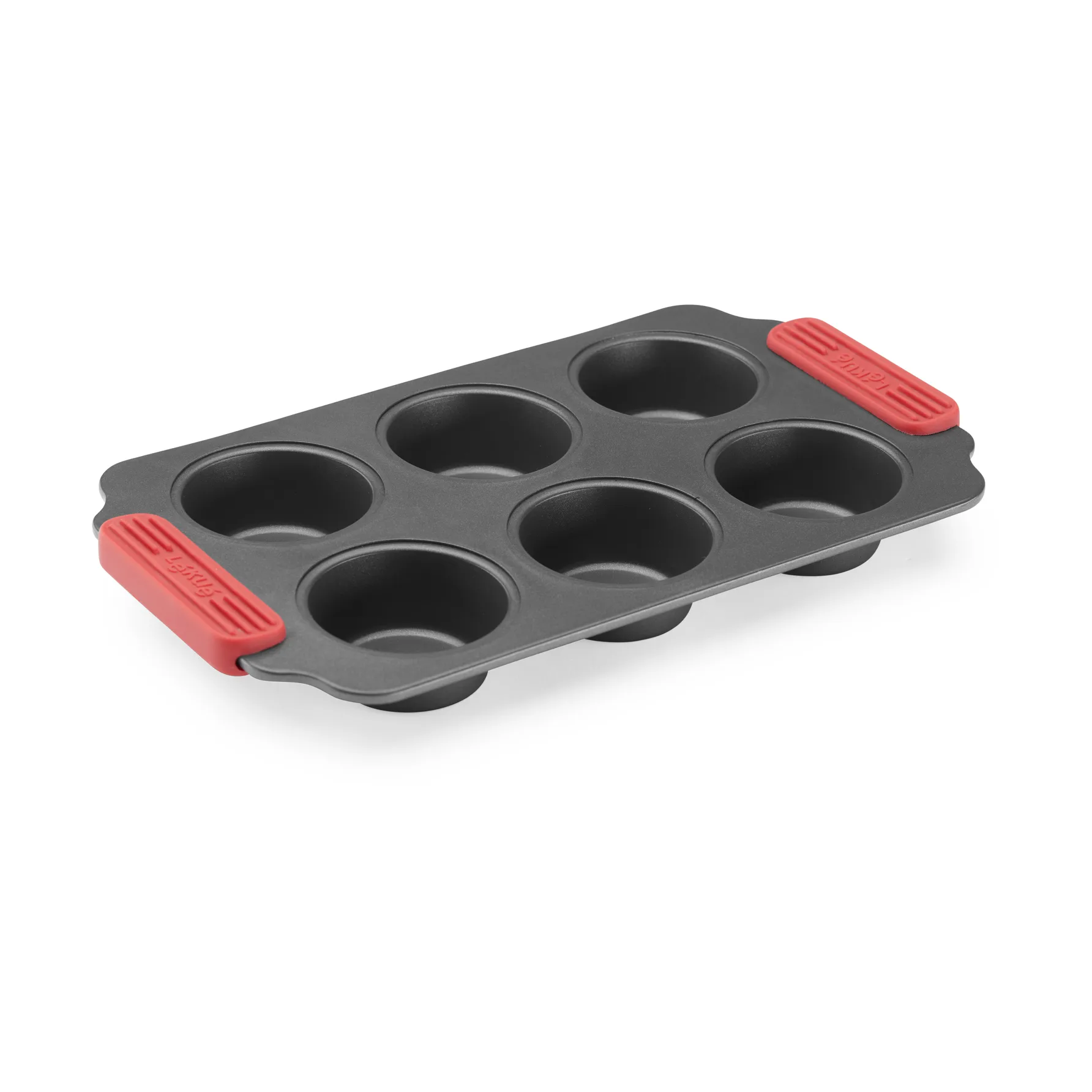 Lékué non-stick Muffinform 6 Stk, Rot Lékué