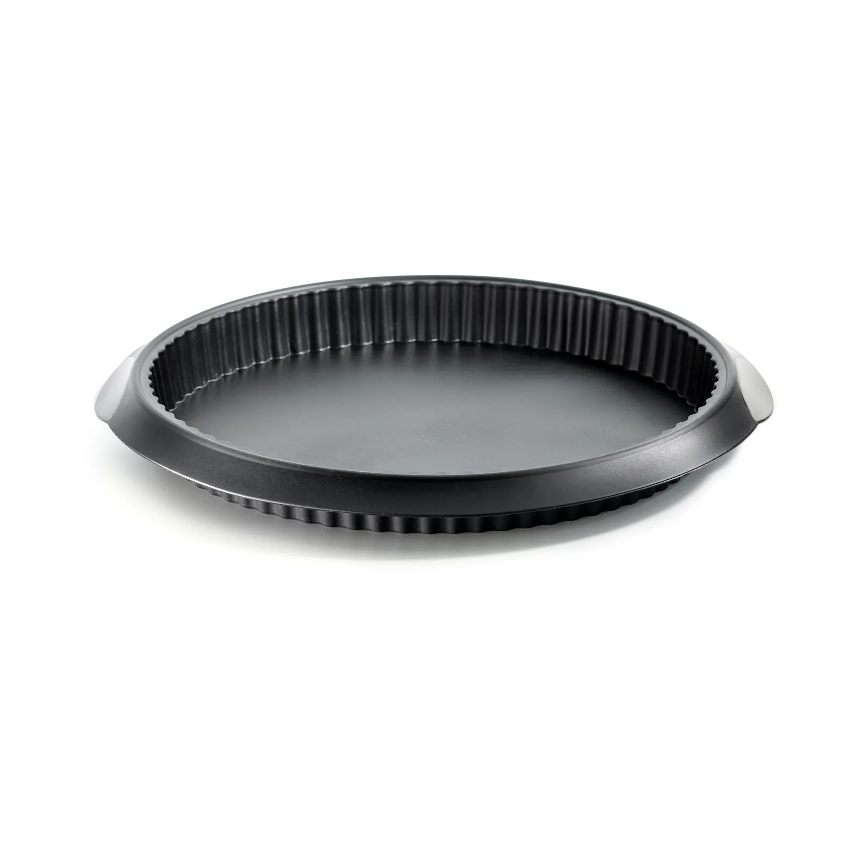 Lékué Quiche-Pajform Silikon Ø28 cm, Schwarz Lékué