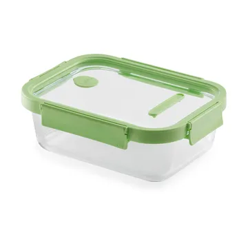 Lékué rechteckige Glas-Lunchbox 1,52 L - Grün - Lékué