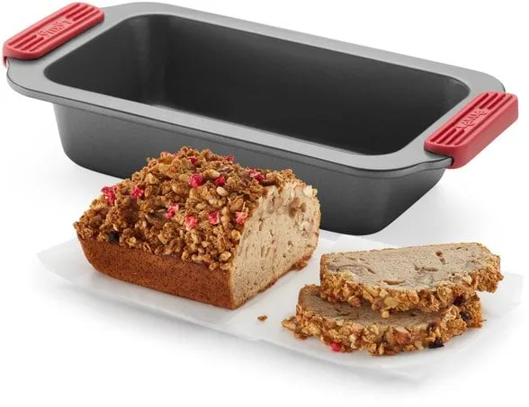 Lékué rechteckige Kuchenform antihaftend, Rot Lékué