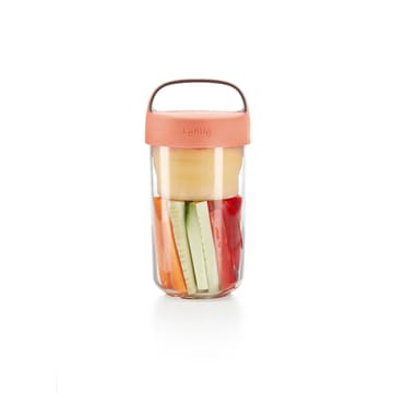 Lékué To Go Behälter 0,6 L - Coral - Lékué