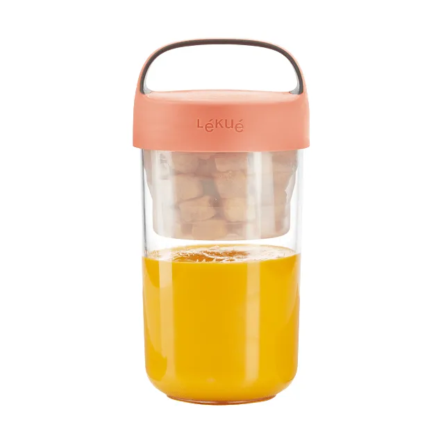 Lékué To Go Behälter 0,6 L, Coral Lékué