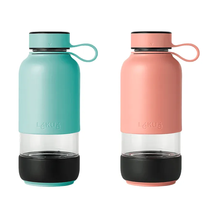 Lékué To Go Flasche 0,6 L, Türkis Lékué