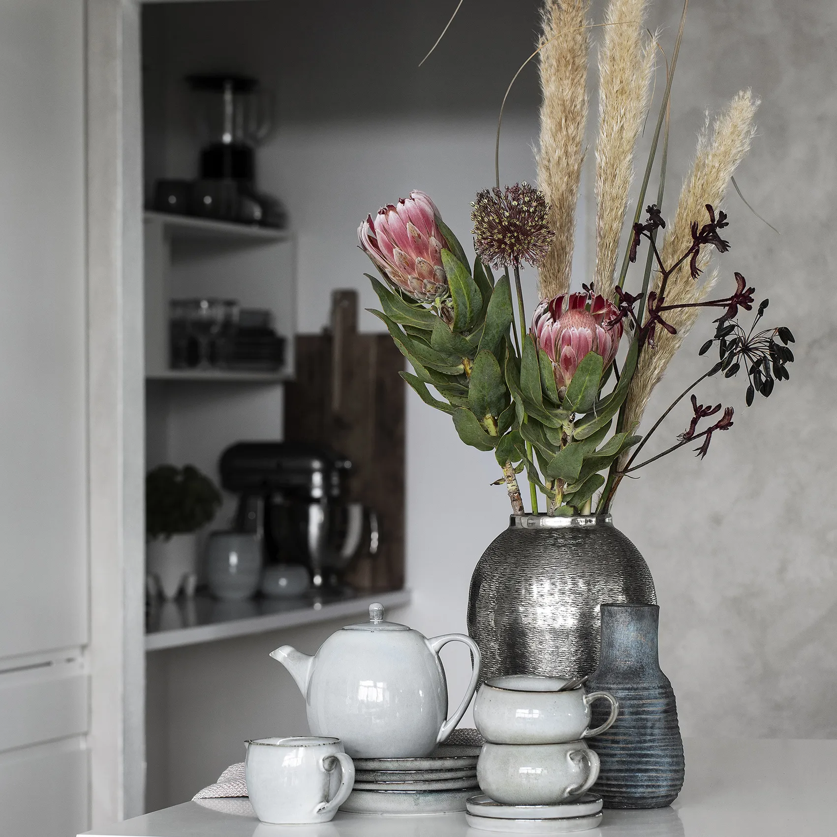 Amera Saucenkanne 40cl, Grau Lene Bjerre