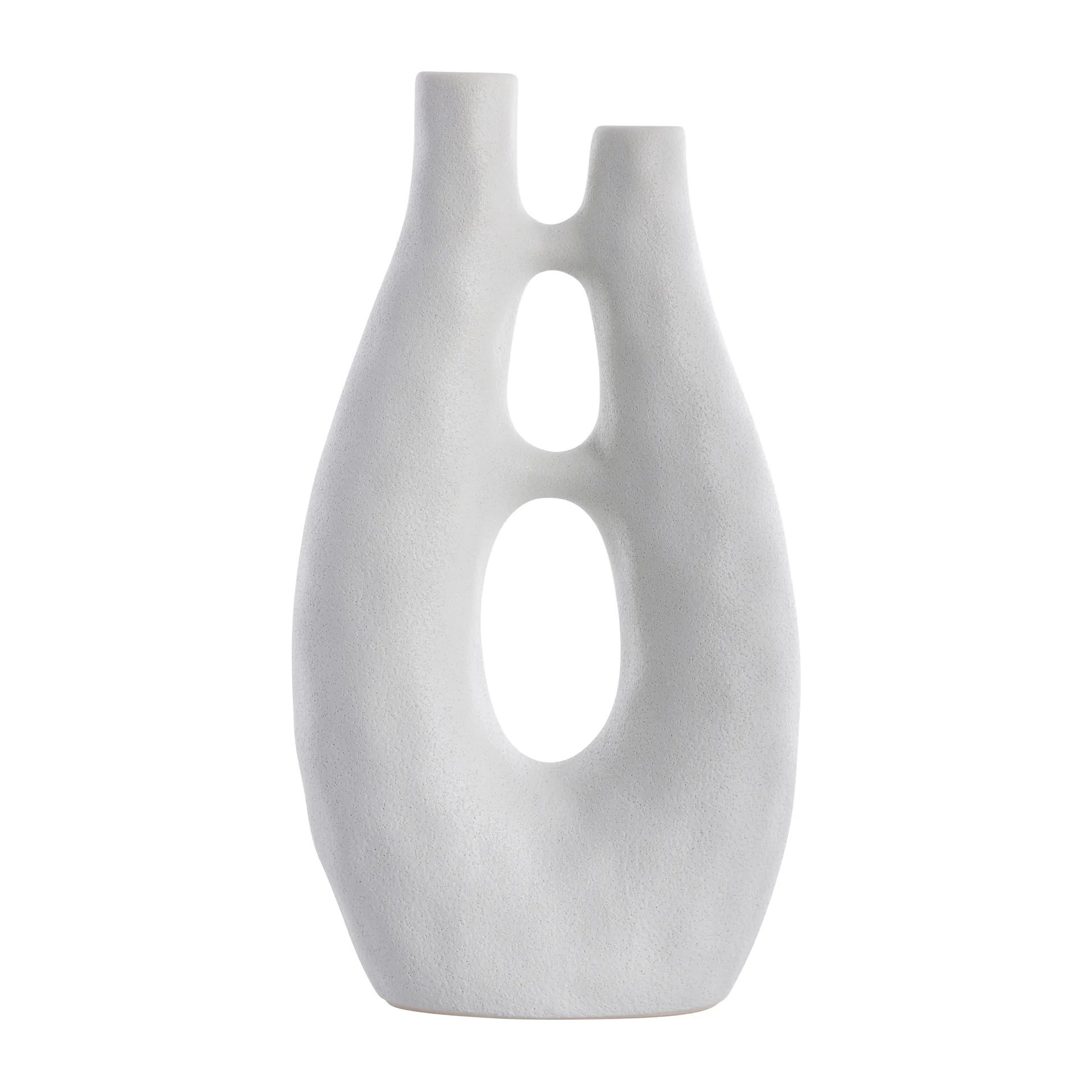 Ayla Vase 41,5cm, White Lene Bjerre