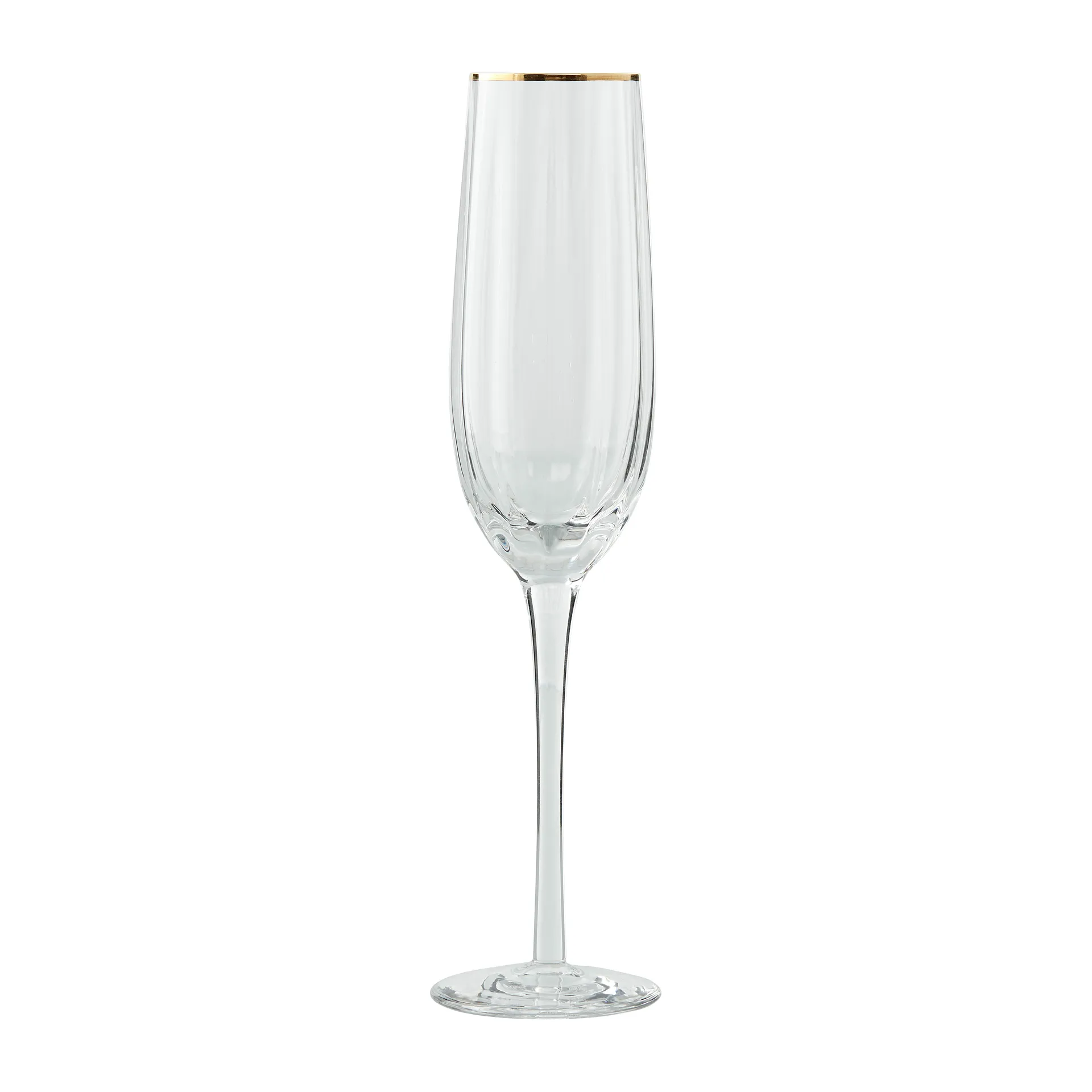 Claudine Champagnerglas 23,5cl, Clear-light gold Lene Bjerre