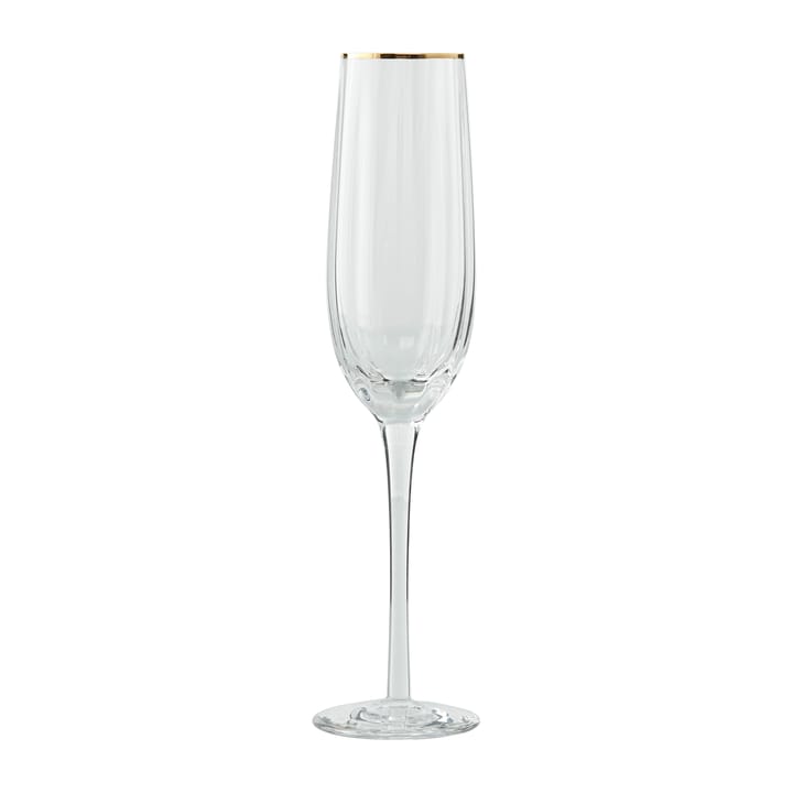 Claudine Champagnerglas 23,5cl, Clear-light gold Lene Bjerre