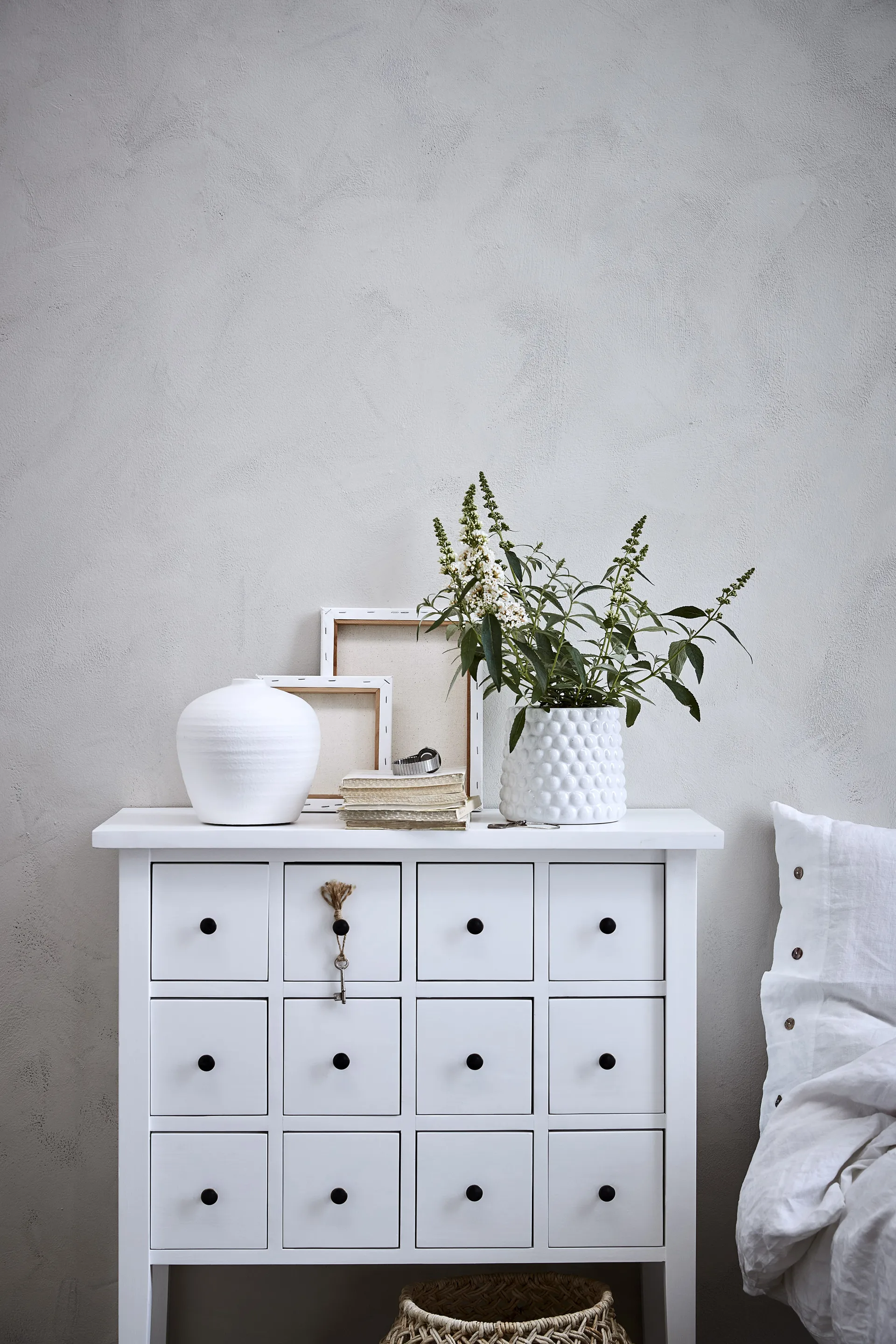 Dotsie Blumentopf Ø20cm, White Lene Bjerre