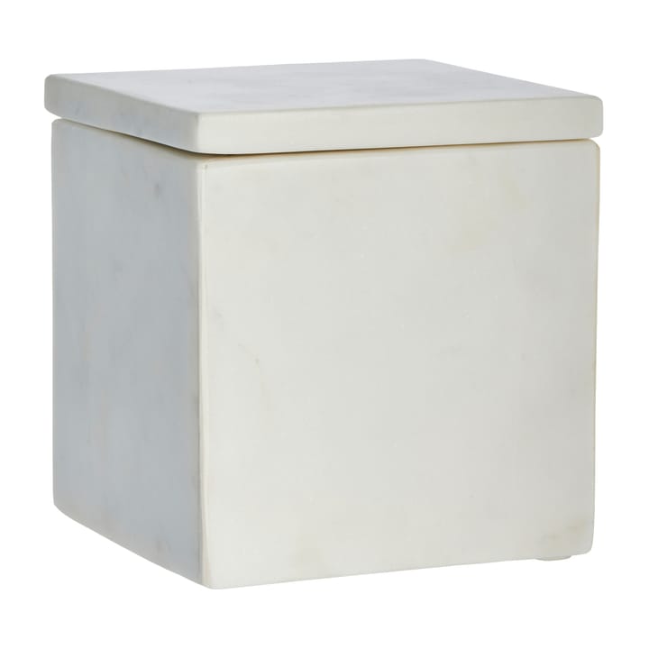 Ellia Aufbewahrungsbox Marmor 12 x 12 cm, White Lene Bjerre