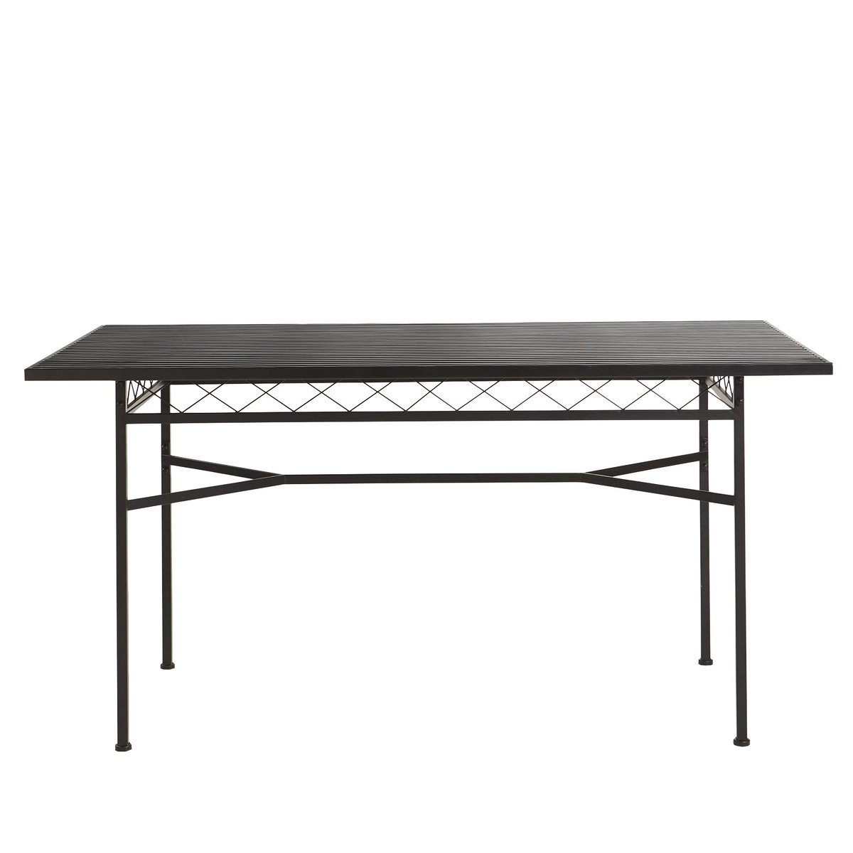 Lene Bjerre Gardia Gartentisch 85x150 cm Schwarz
