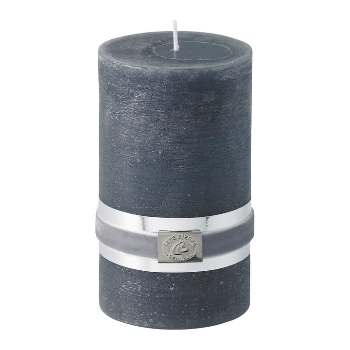 Lene Bjerre Rustic Kerze dark grey Ø7,5cm, 12,5cm Lene Bjerre