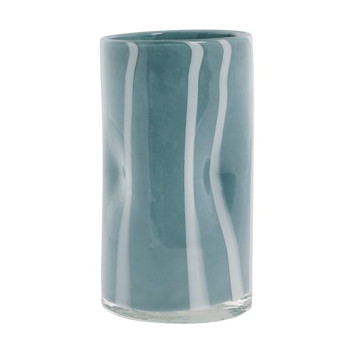 Marelle Vase Ø10 cm - Light blue-white - Lene Bjerre