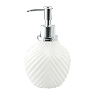 Milda Seifenspender 17,5cm - White-silver - Lene Bjerre