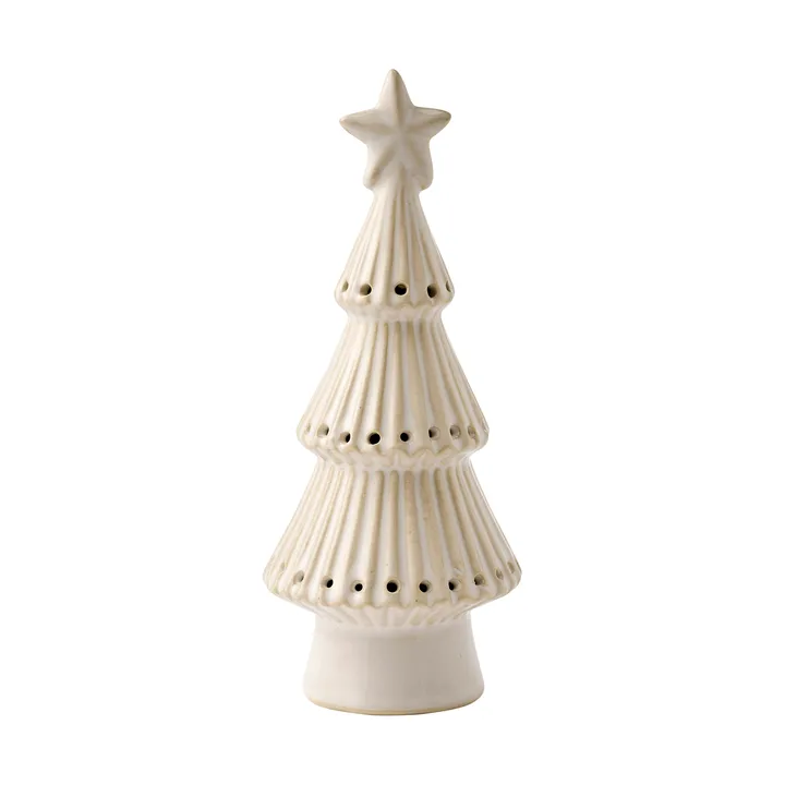 Mythel LED Baum-Dekorationsdetail - Weiß, 7x7xH17,2 cm - Lene Bjerre